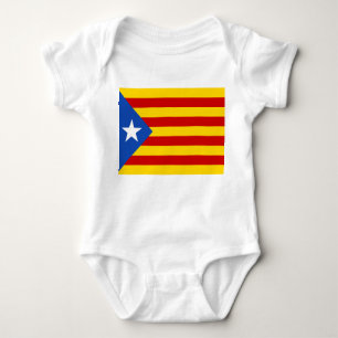 "L'Estelada Blava" Catalaanse onafhankelijkheidsvl Romper