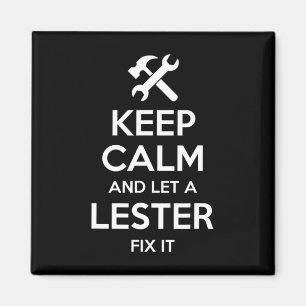 Lester Funny Achternaam Verjaardag Family Tree Reu Magneet