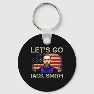 Let39s Go Jack Smith Amerikaanse vlag zomer Sleutelhanger