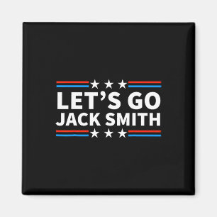 Let39s Go Jack Smith voor President Fun Summer USA Magneet