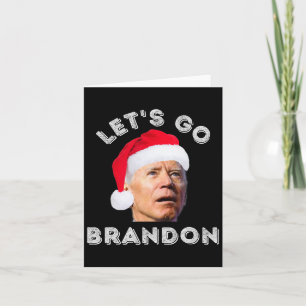 Let#39; s Go-brandon Anti-joe Biden Kerstman Kaart