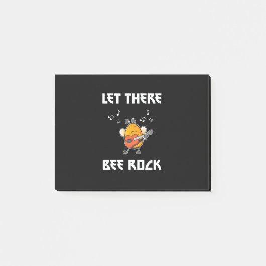 Let Daar Bee Rock Post-it® Notes (Voorkant)