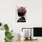 "Let Equality Bloom" 18x24-poster Poster (Thuiskantoor)