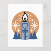 Let Faith Shine Bright: het thema van de winter Flyer (Achterkant)