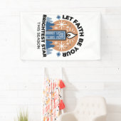 Let Faith Shine Bright: het thema van de winter Spandoek (Insitu)