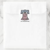 Let Freedom Ring - Liberty Bell- Stickers patrioti (Sac)