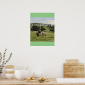 Let Go and Let God Pony Ponies Poster (Cuisine)