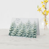 Let Heaven and Nature Sing Christmas Card Kaart (Gele Bloem)