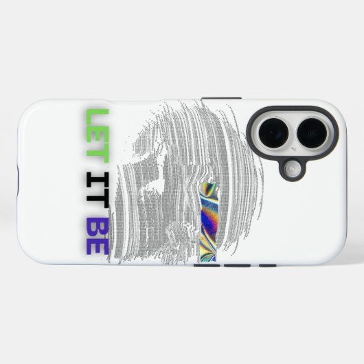 Let it Be  Case-Mate iPhone Case (Achterkant (horizontaal))