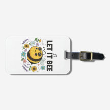 Let It Bee Women’s luggage bag