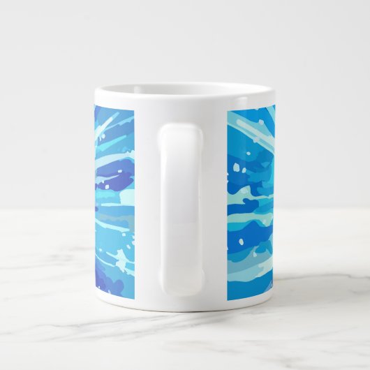 Let It Go Extra Grote Beker (Achterkant)