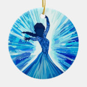 Let It Go Keramisch Ornament (Voorkant)