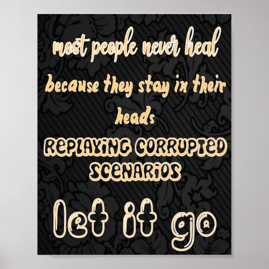 Let it go poster (Voorkant)