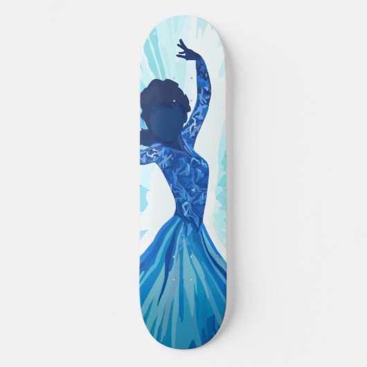 Let It Go Skateboard (Voorkant)