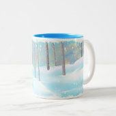 "Let it Snow" 11 oz Snowman Mug (Devant droit)