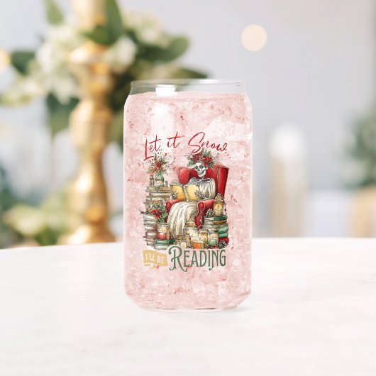 Let It Snow I'll Be Reading Blikvorm Glas (Insitu (Huwelijk))