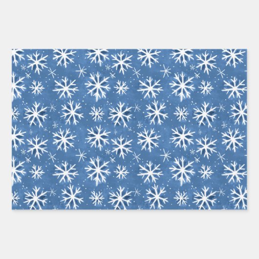 Let It Snow Wrapping Paper Sheets (Voorkant)