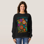 Let kindness bloom.  sweatshirt (Devant entier)