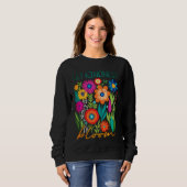 Let kindness bloom.  sweatshirt (Devant entier)