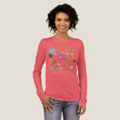 Let kindness bloom. Tri-Blend shirt (Voorkant)