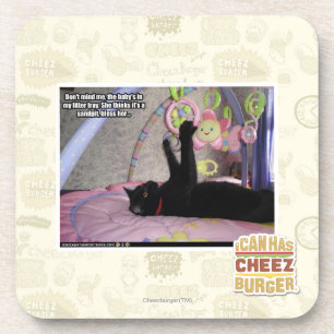 Let niet op me bier onderzetter