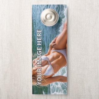 LET OP! 🚪 Aangepaste deurhanger – Voeg uw ontwerp