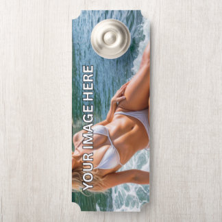 LET OP! 🚪 Aangepaste deurhanger – Voeg uw ontwerp