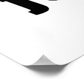 Let op advies Neuron / Synapse Poster (Hoek)