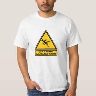 Let op: Bananenhuid T-shirt