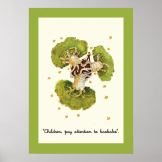 Let op Baobabs Poster