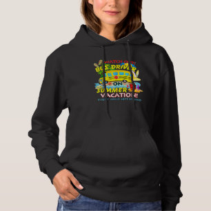 Let op Buschauffeur op zomervakantie Autorijden Hoodie