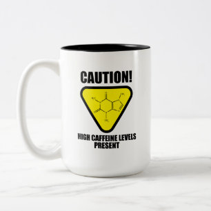 Let op! Cadeau met hoge affinespiegels, tweetone c Tweekleurige Koffiemok