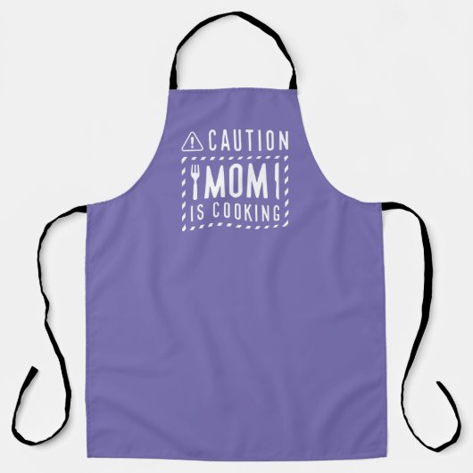 Let op dat mam koken schort (Voorkant)
