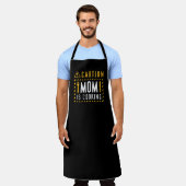 Let op dat mam koken schort (Gedragen)