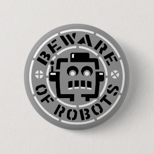 Let op de Button van robots