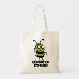 Let op de Canvas tas van Zombees