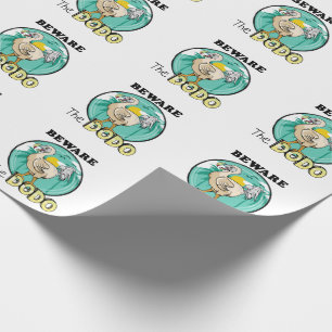 Let op de dodo cadeaupapier