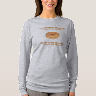 Let op de donut t-shirt