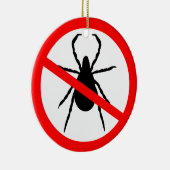 Let op de ijsjes keramisch ornament (Rechts)