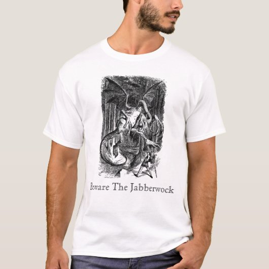Let op de Jabberwock T-shirt (Voorkant)