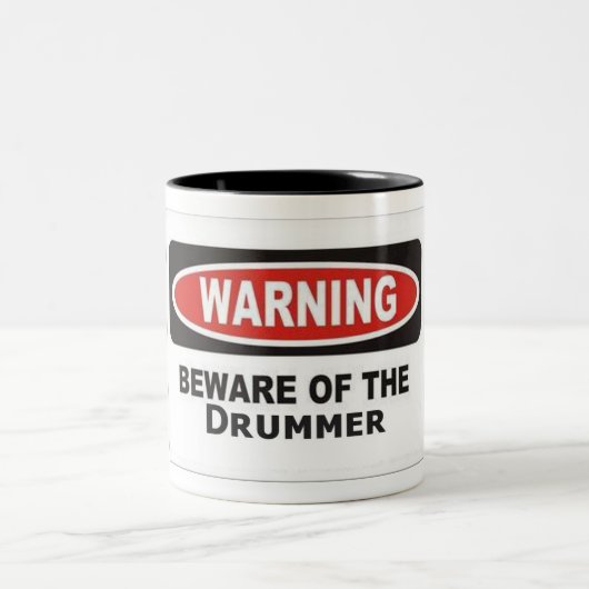 Let op de Mok Drummer (Center)