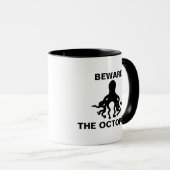 Let op de Octopus Mok (Voorkant rechts)