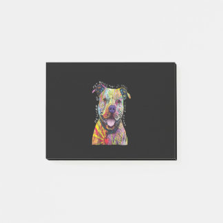 Let op de Pitbull-honden die ze je hart stelen. Post-it® Notes