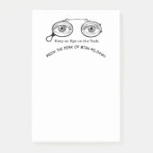 Let op de taak post-it® notes (Voorkant)