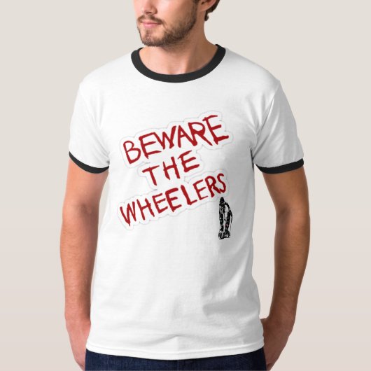 Let op de Wielers! Shirt (Voorkant)