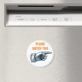 Let op deze vriend magneet (Insitu (Vaatwasser))