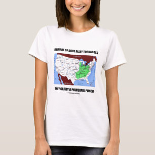 Let op: Dixie Alley Tornados Krachtige Punch T-shirt