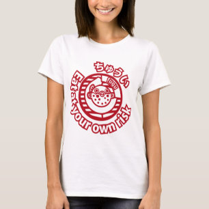 Let op! Eet op eigen risico! T-shirt