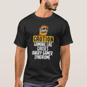 Let op gamelag Verwant Angry Gamer Syndrome T-shirt