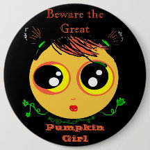 Let op het GREAT PUMPKIN-meisje (PIN)